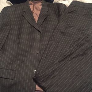 Men's Perry Ellis three button portfolio suit set